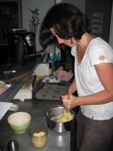 Choux au fromage - Etape 3