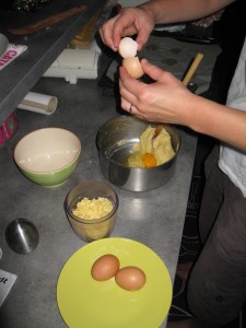 Choux au fromage - Etape 4