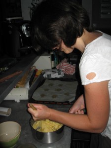 Choux au fromage - Etape 5